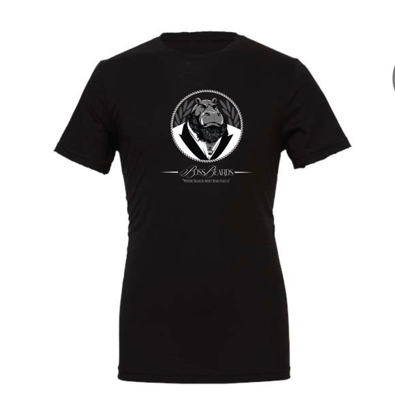Black Boss Beards Short Sleeve T-Shirt