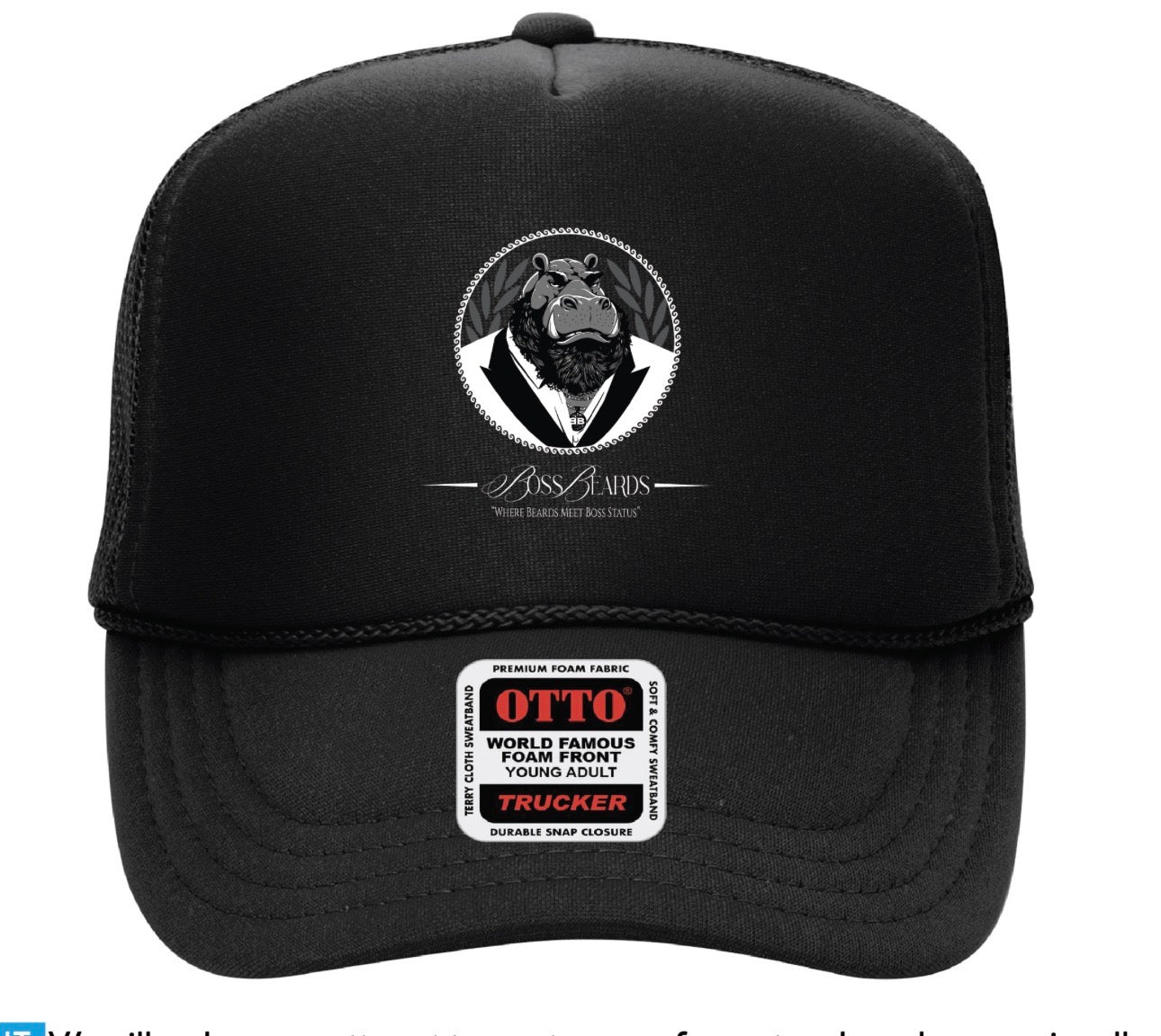Boss Beard Trucker Hat