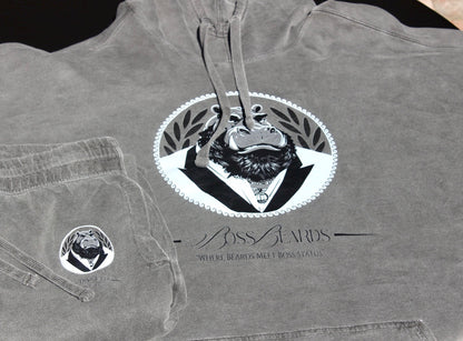 Pepper Grey Boss Beard jogger set