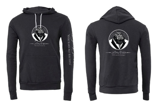 Pepper Grey Signature Boss Beard hoodie