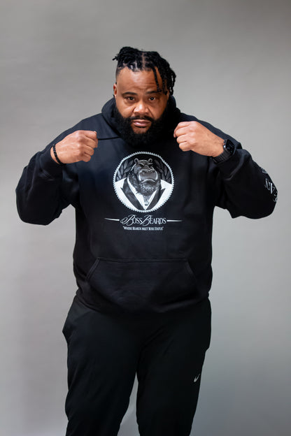 Black signature hoodie
