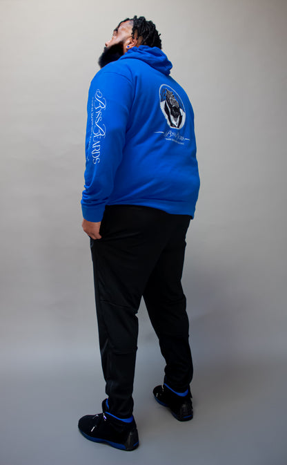 Boss Beard Royal Blue Signature Hoodie