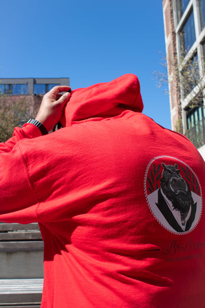 Red Boss Beards Hoodie
