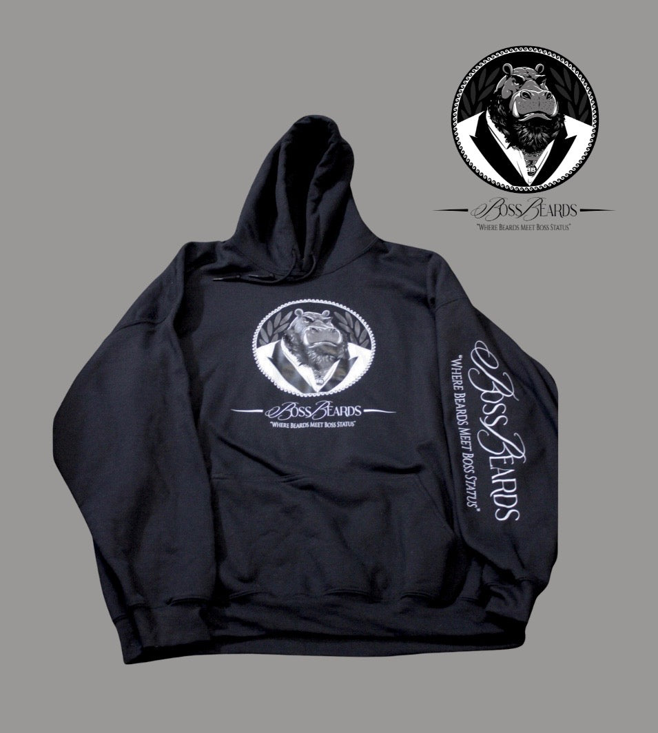 Black signature hoodie
