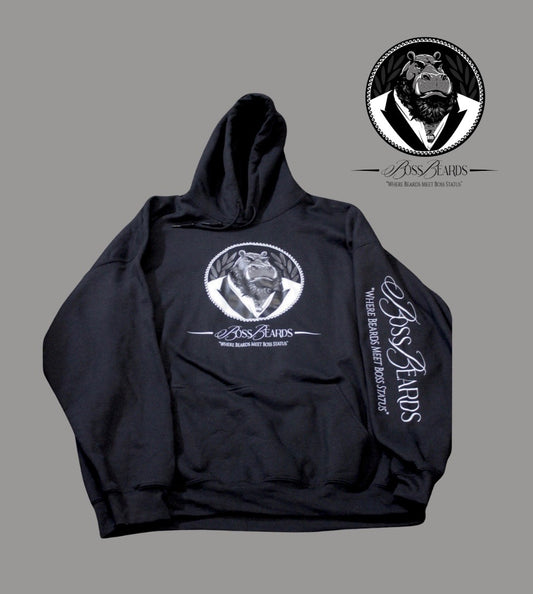 Black signature hoodie
