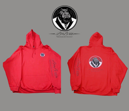 Red Boss Beards Hoodie